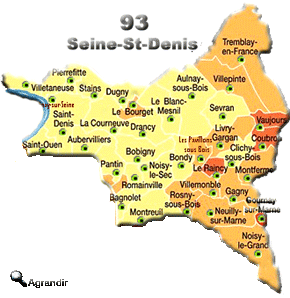 Préfectures & Chefs-lieux du Département de la Seine-Saint-Denis